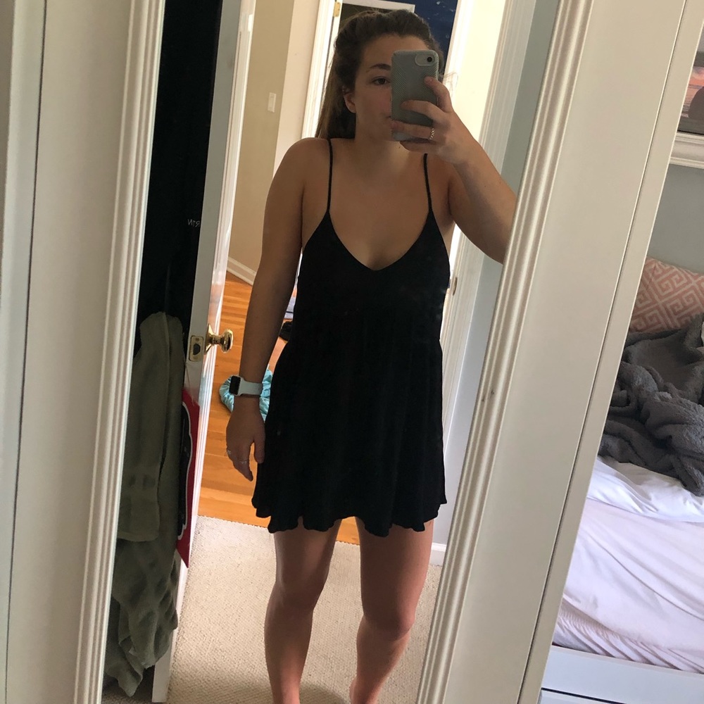 Lulus Black Cover Up Dress